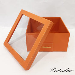 ORANGE SQUARE BOX