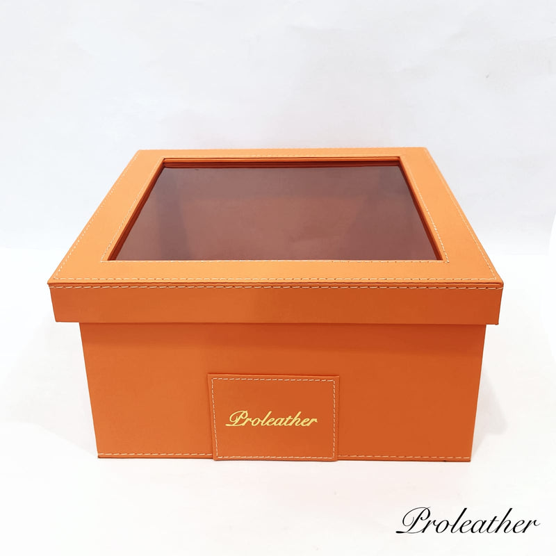 ORANGE SQUARE BOX