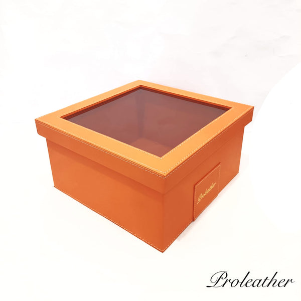 ORANGE SQUARE BOX