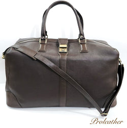 Weekender duffle bag ( leather )