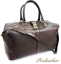 Weekender duffle bag ( leather )