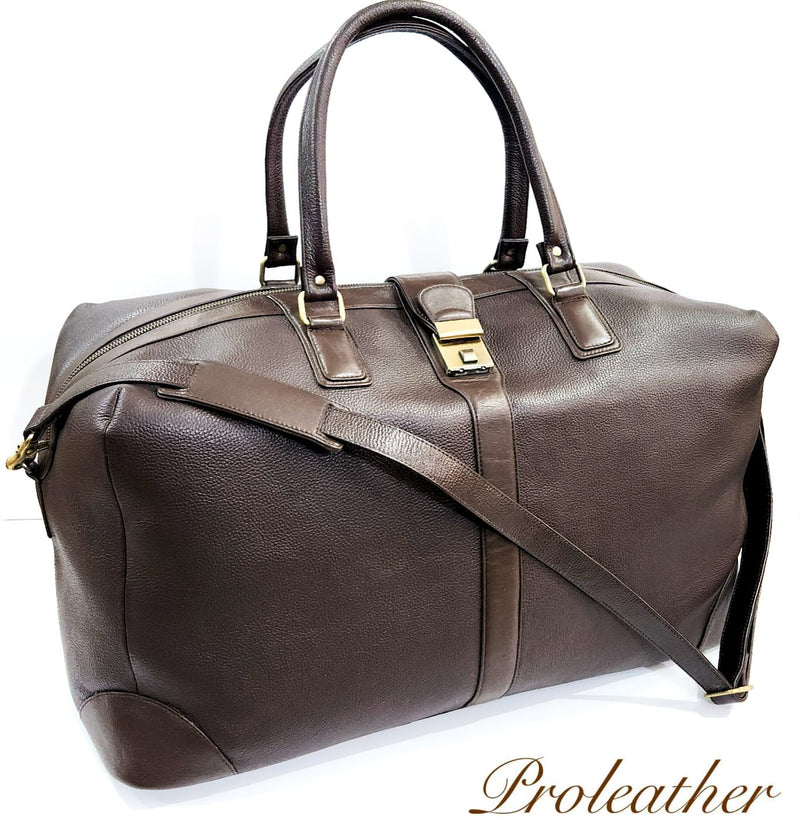 Weekender duffle bag ( leather )